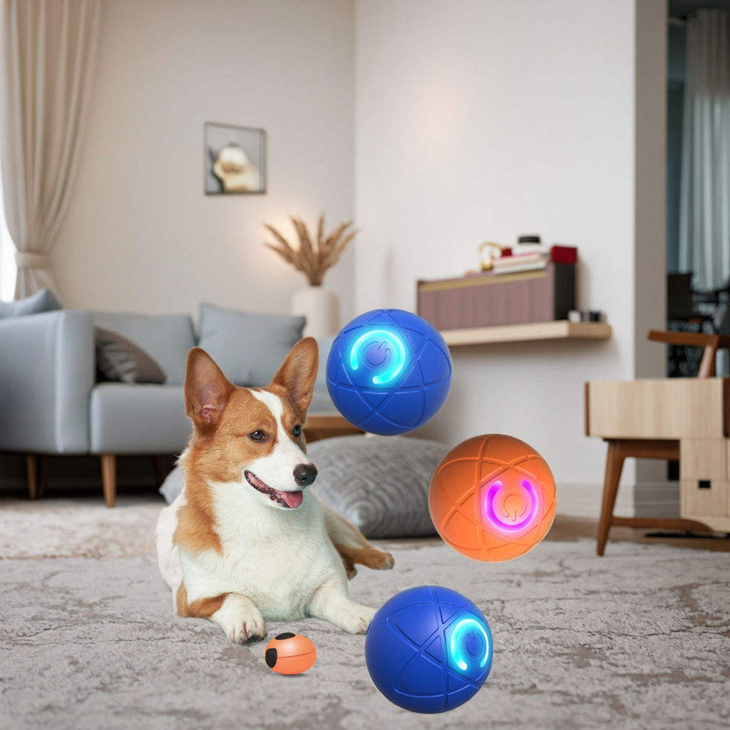 Interactive Dog Ball Toy – Smart Training Ball to Improve Dog IQ & Reduce Boredom
