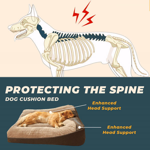 Orthopedic Dog Bed – Memory Foam Pet Bed for Large & Medium Dogs