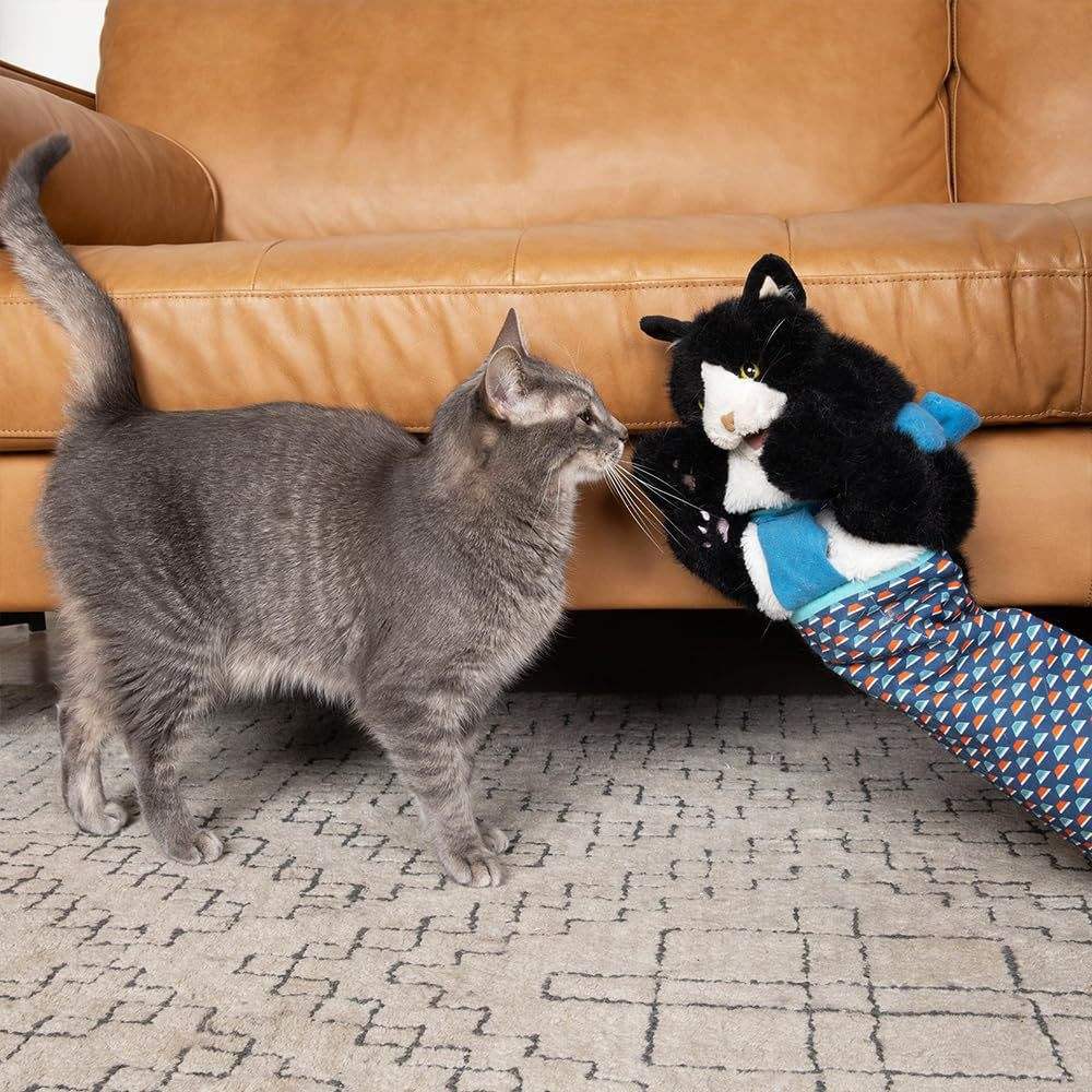Interactive Cat Hand Puppet Toy – Fun Training Toy to Keep Cats Active & Happy