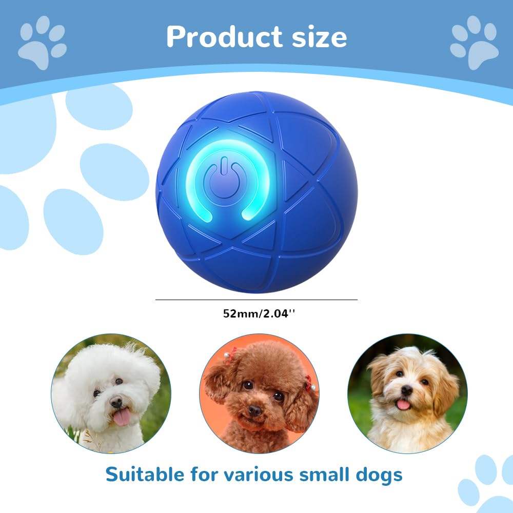 Interactive Dog Ball Toy – Smart Training Ball to Improve Dog IQ & Reduce Boredom